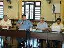 Ao lado do secretário de Finanças, prefeito de Birigui presta contas em Audiência Pública da Câmara Municipal
