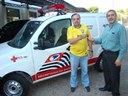 Birigüi ganha nova ambulância através do empenho do vereador Vieira e do deputado Vanderlei Macris