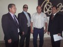 Comissão de representação nomeada para participar do 56º Congresso Municipal da Associação Paulista dos municípios, participa de outorga de Título de Mérito Municipalista.