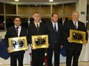 Contadores Achiles Frederich, Moacir Garcia e Tharcis Araújo Bueno são homenageados pela Câmara de Birigui