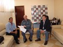 Criação de Batalhão e exposição do helicóptero Águia 20 foram temas abordados com Coronel da C.P.I 10.