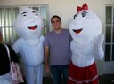 Paulo Bearari acompanhou a campanha nacional de vacinação contra poliomielite na sua 1ª etapa.