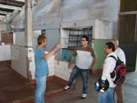 Paulo Bearari visita o antigo Mercado Municipal e a antiga Rodoviária
