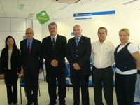 Presidente da Câmara e Prefeito de Birigüi participam da solenidade que comemorou os 20 anos do INSS