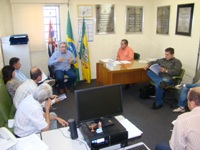 Reunião discute o projeto de Lei Complementar 03/2009, que trata sobre o Código de Obras e Edificações em Birigüi