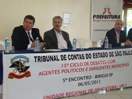 Tribunal de Contas realiza 15º Ciclo de Debates com Agentes Políticos e Dirigentes Municipais em Birigui.