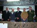Vadão da Farmácia e Euclides Vieira participam de evento no Tiro de Guerra de Birigui