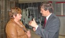 Vereadora Osterlaine busca parcerias com senador italiano