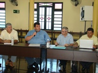 Ao lado do secretário de Finanças, prefeito de Birigui presta contas em Audiência Pública da Câmara Municipal