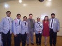 Rotary 19 de Abril comemora 28 anos e indianos participam da festividade; Aladim elogia visita internacional